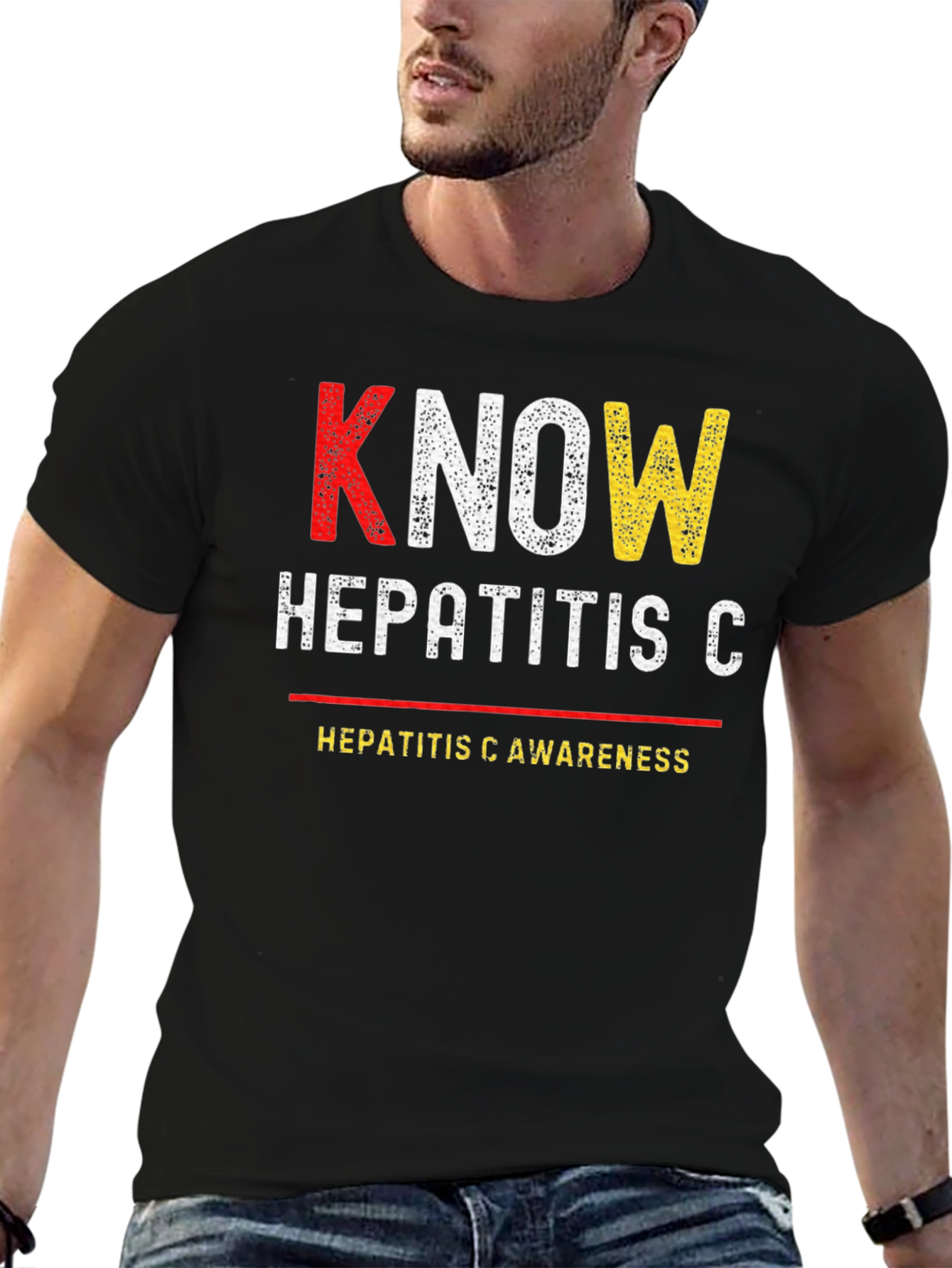 Know Hepatitis C Awareness T-Shirt