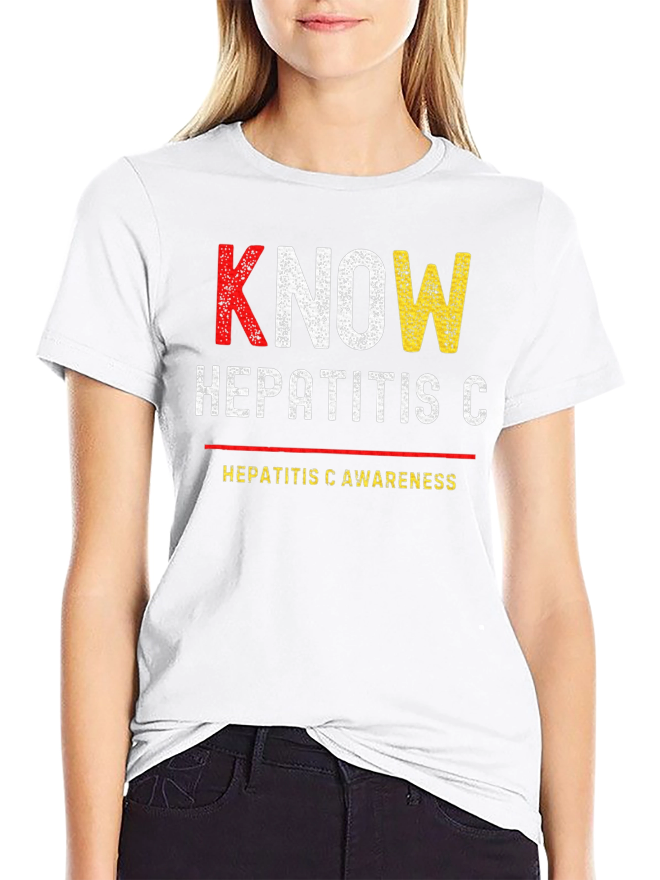 Know Hepatitis C Awareness T-Shirt