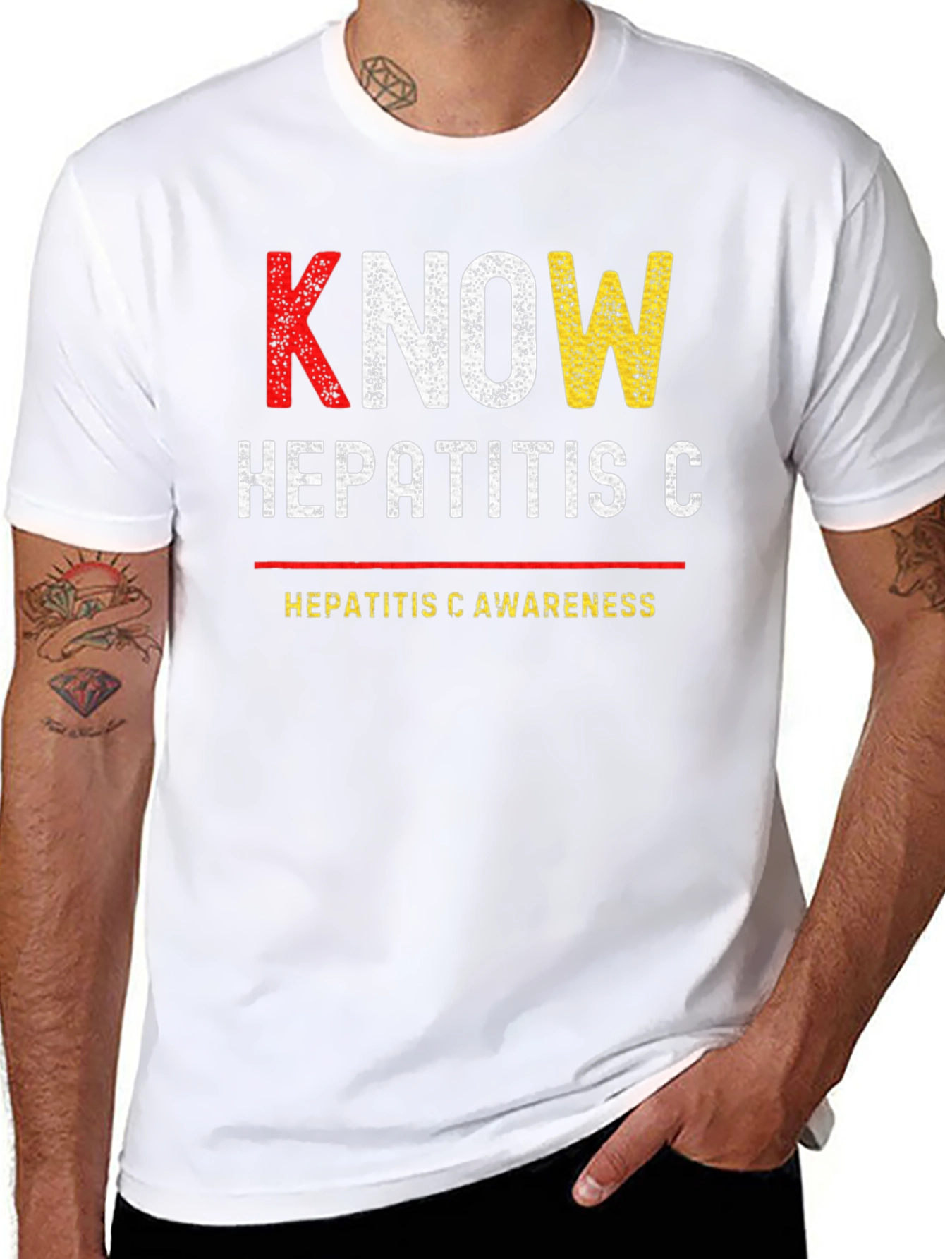 Know Hepatitis C Awareness T-Shirt