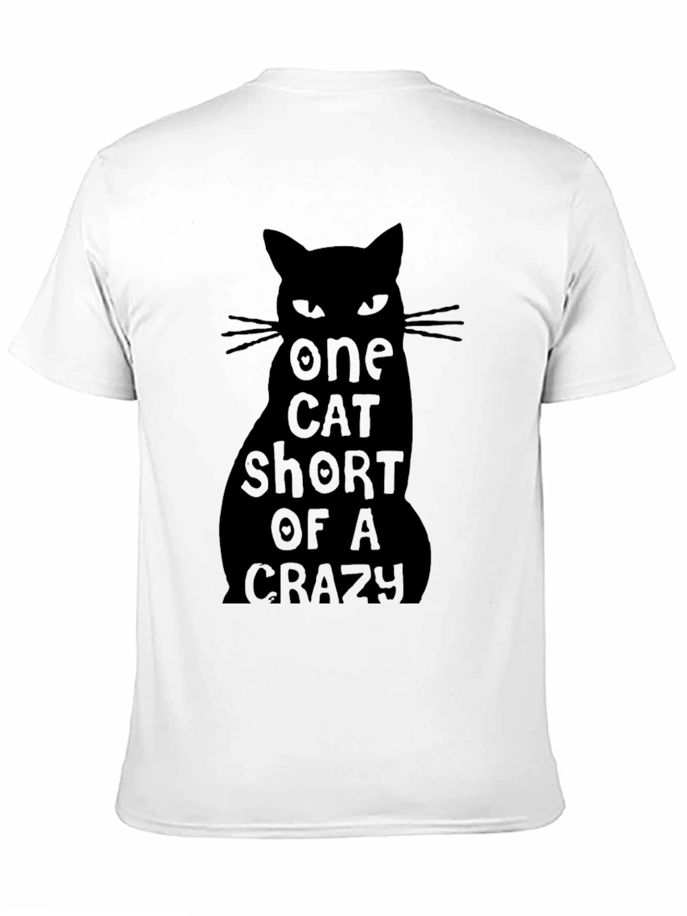 One Cat Short of Crazy Graphic Tee