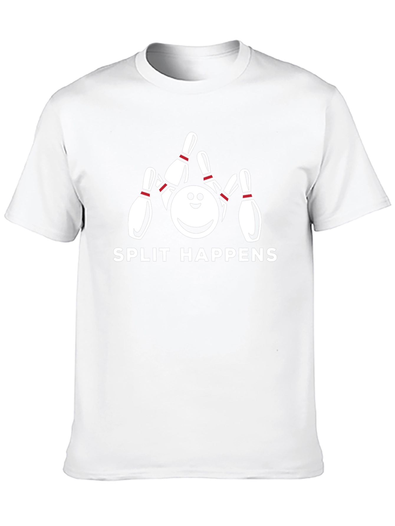 Split Happens Bowling Graphic Tee