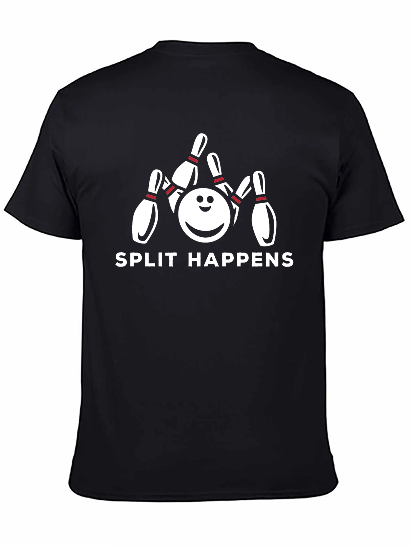 Split Happens Bowling Graphic Tee