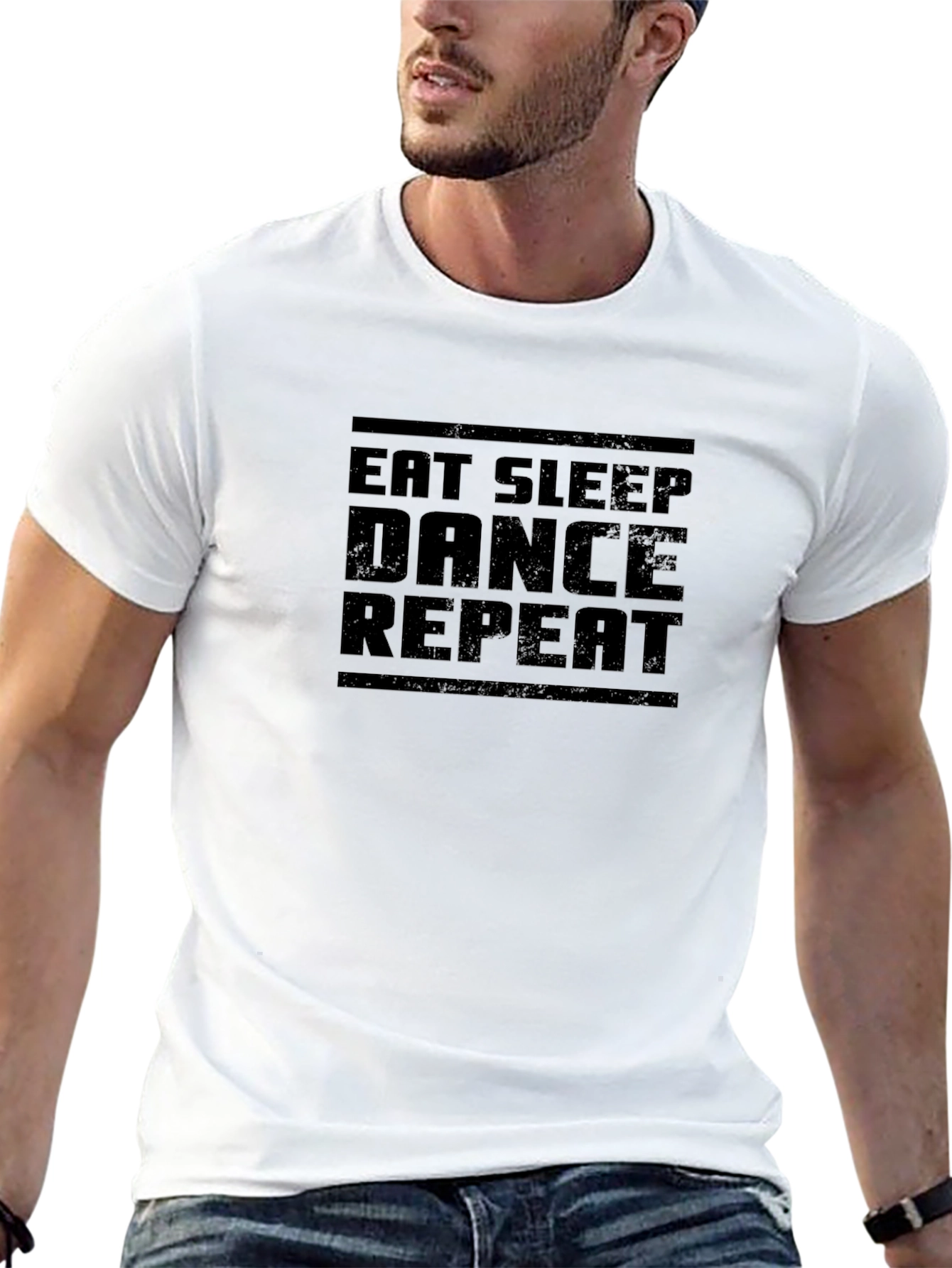Eat Sleep Dance Repeat Black T-Shirt