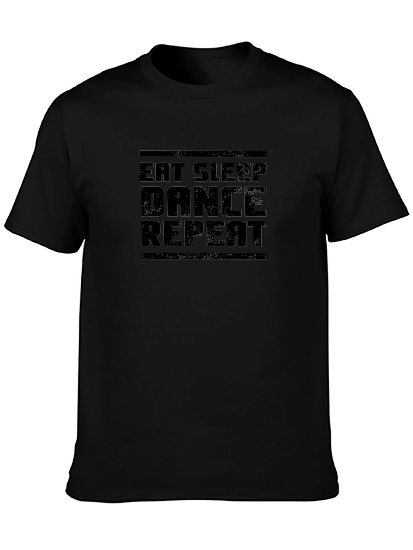 Eat Sleep Dance Repeat Black T-Shirt