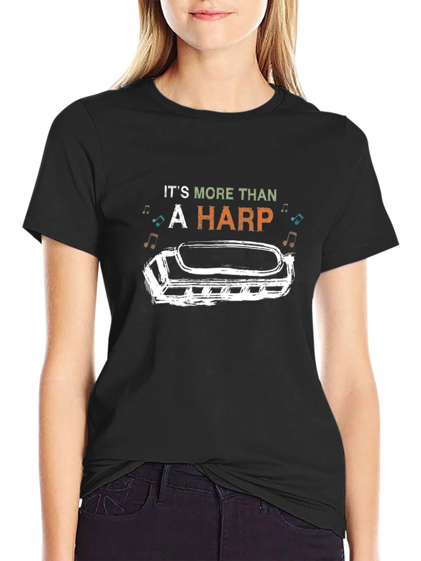 Its More Than a Harp Graphic T-Shirt