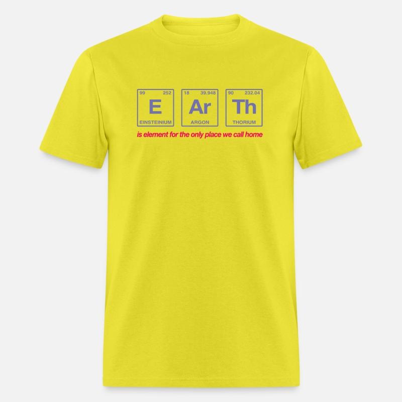 EARTH - written in elements of the periodic table