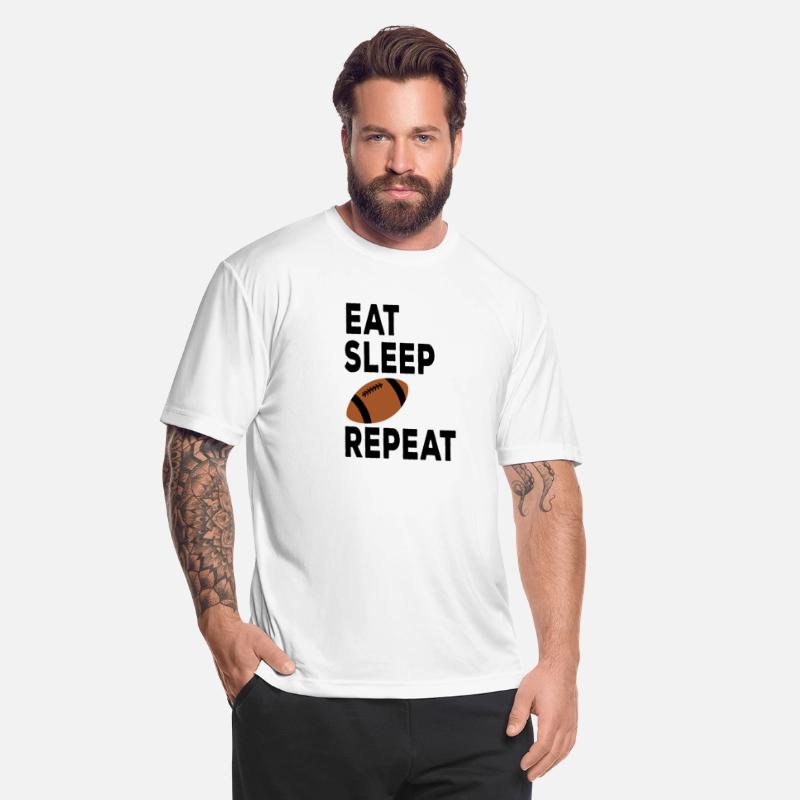 Eat sleep football repeat