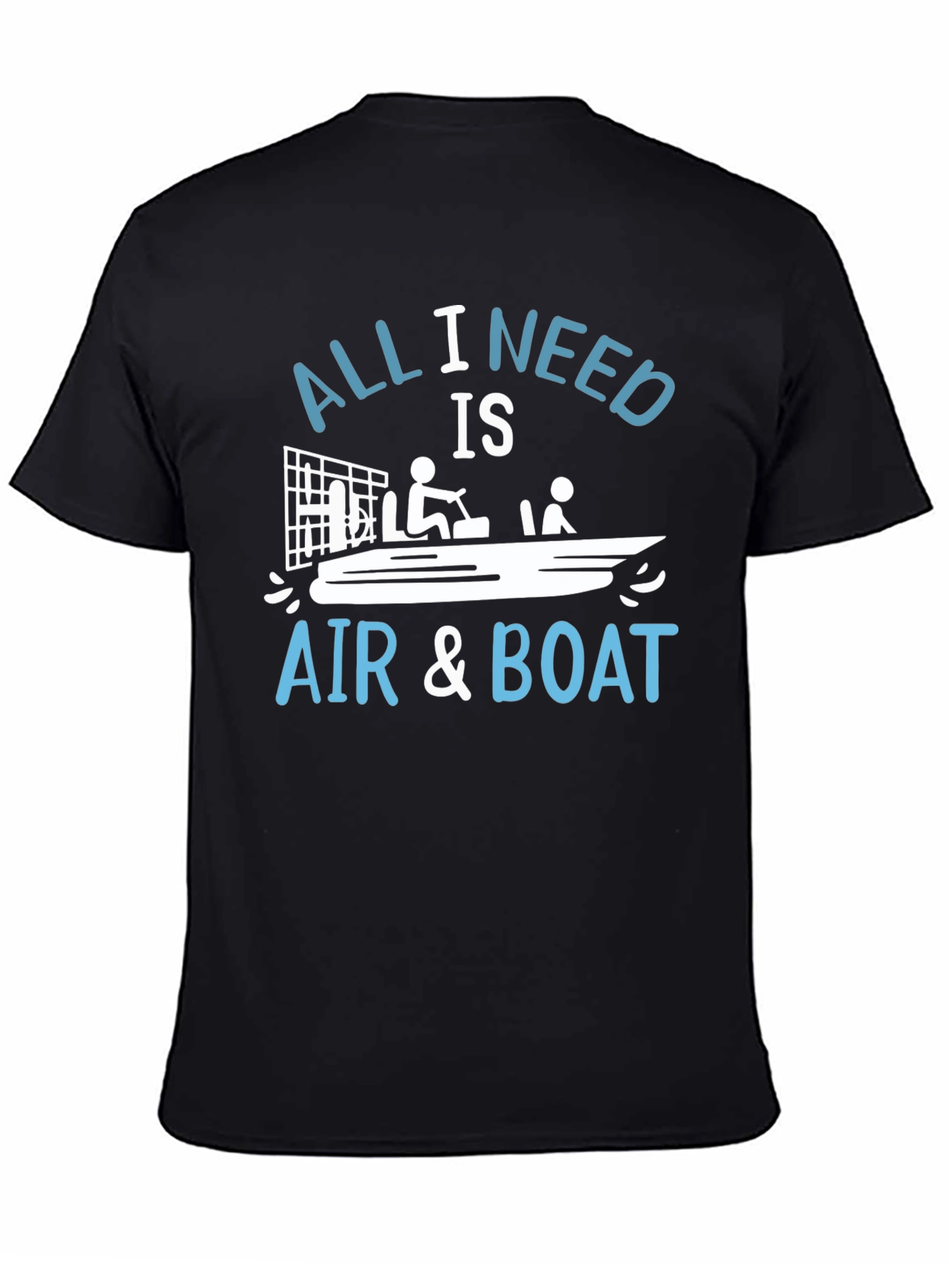 All I Need Is Air & Boat Graphic T-Shirt