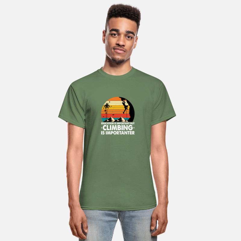 Education Is Important But Climbing Is Importanter