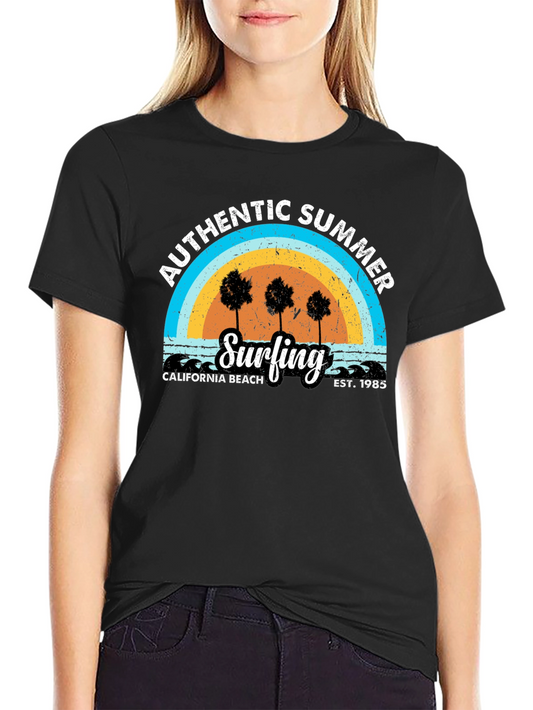 Authentic Summer Surfing T-Shirt