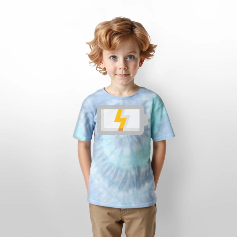 Electric Lightning Abstract Pattern