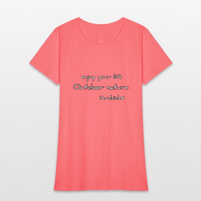 enjoy your life Outdoor nature Yardside font