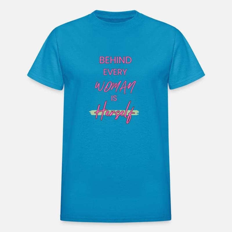 Every accomplished woman stands on her own T-Shirt
