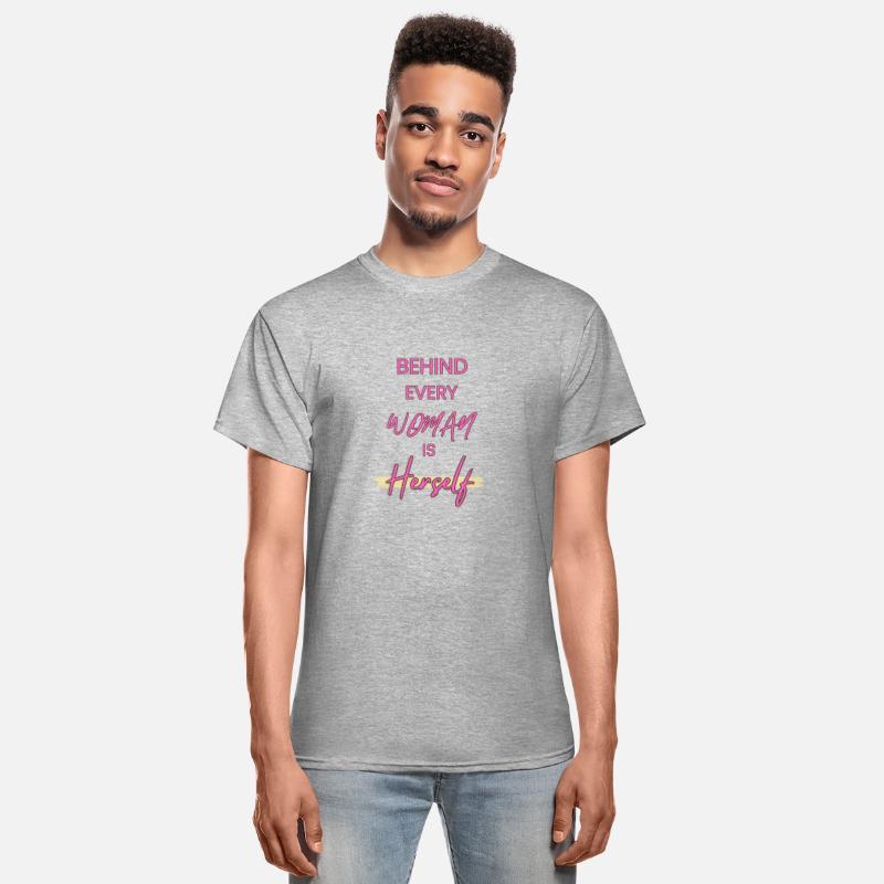 Every accomplished woman stands on her own T-Shirt