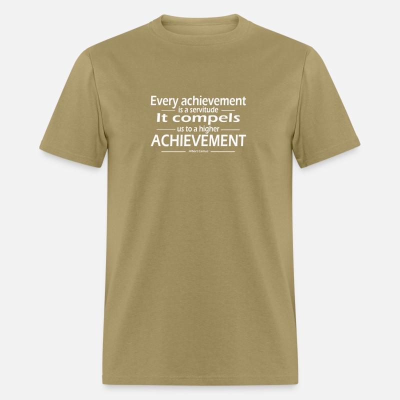 Every achievement compels Albert Camus