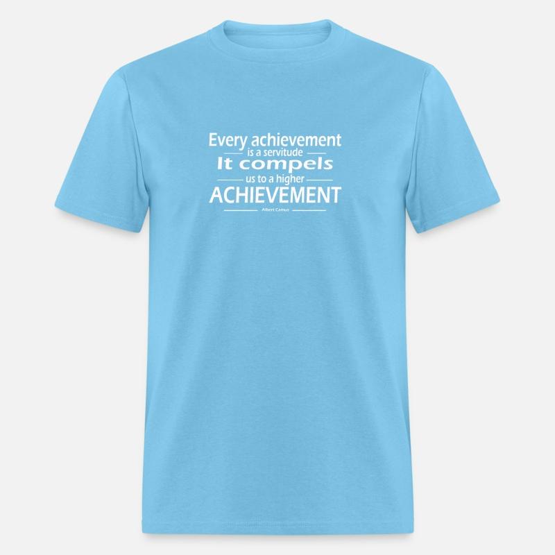 Every achievement compels Albert Camus