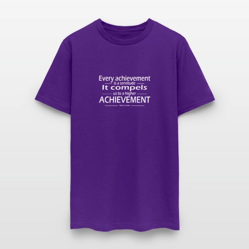 Every achievement compels Albert Camus