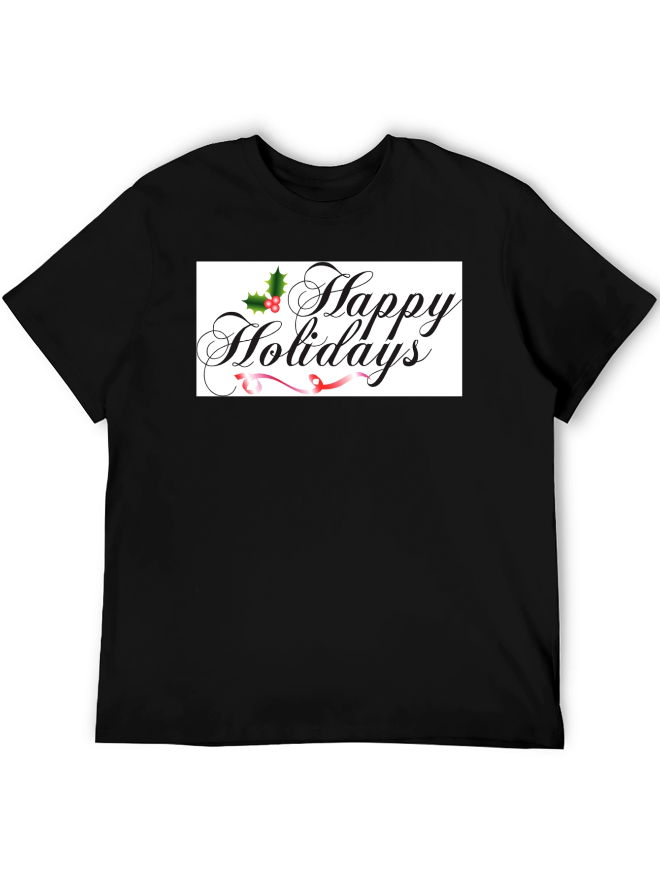 Happy Holidays T-Shirt: Festive & Stylish!