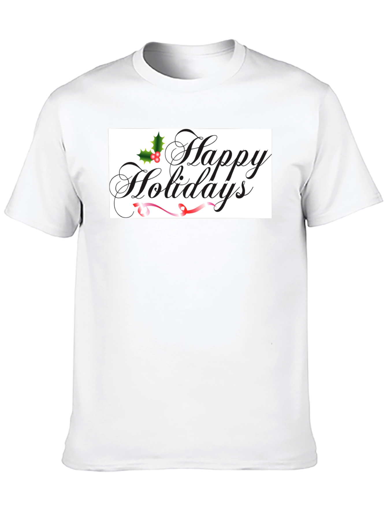 Happy Holidays T-Shirt: Festive & Stylish!