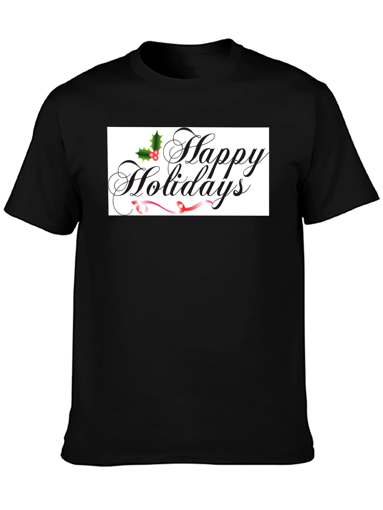 Happy Holidays T-Shirt: Festive & Stylish!