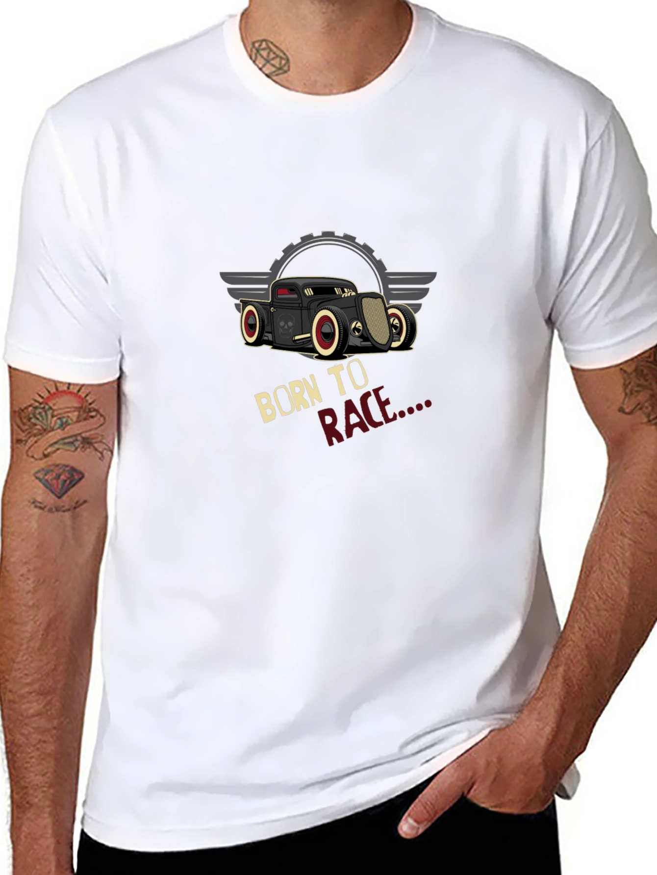 Born to Race Graphic T-Shirt