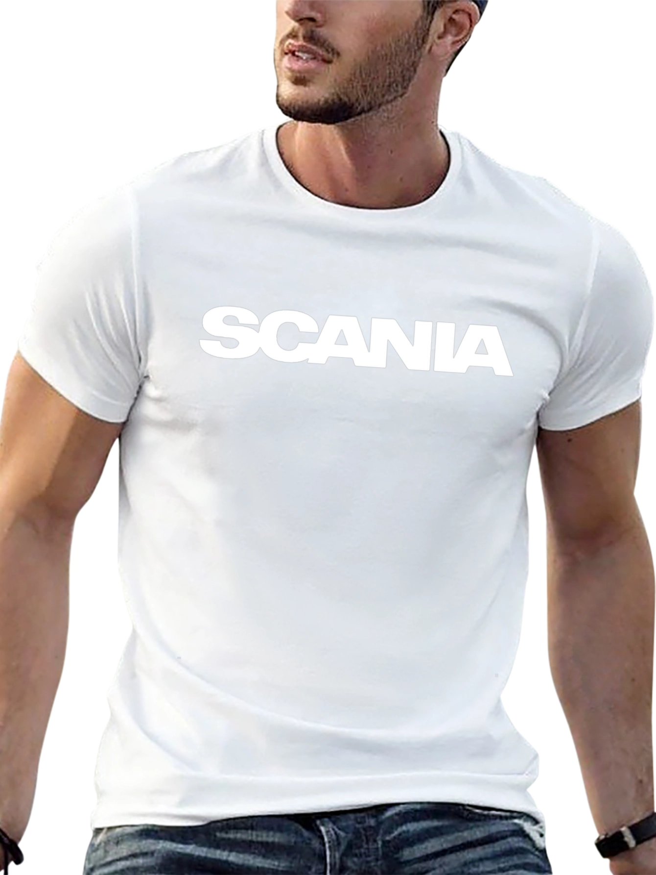 Scania Logo T-Shirt - Classic Black Tee