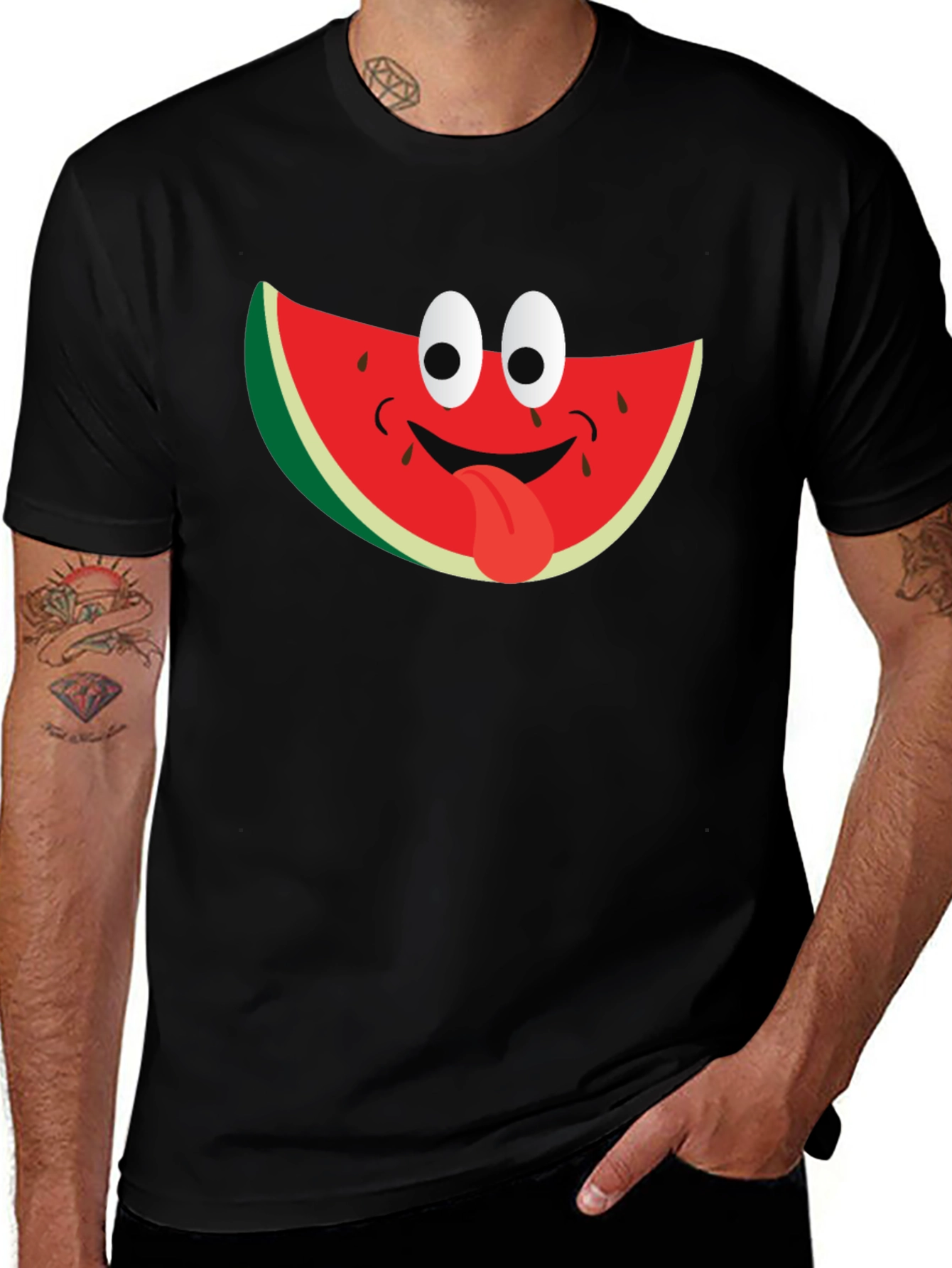 Funny Watermelon Graphic Tee