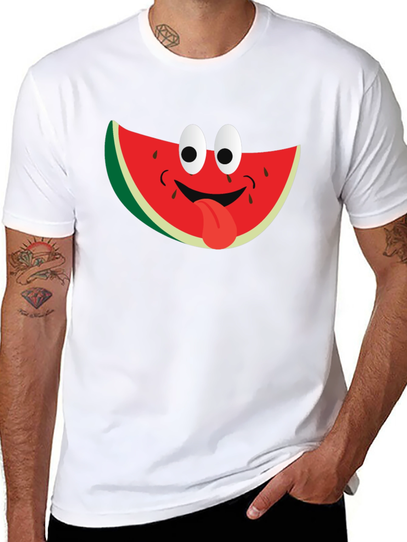 Funny Watermelon Graphic Tee