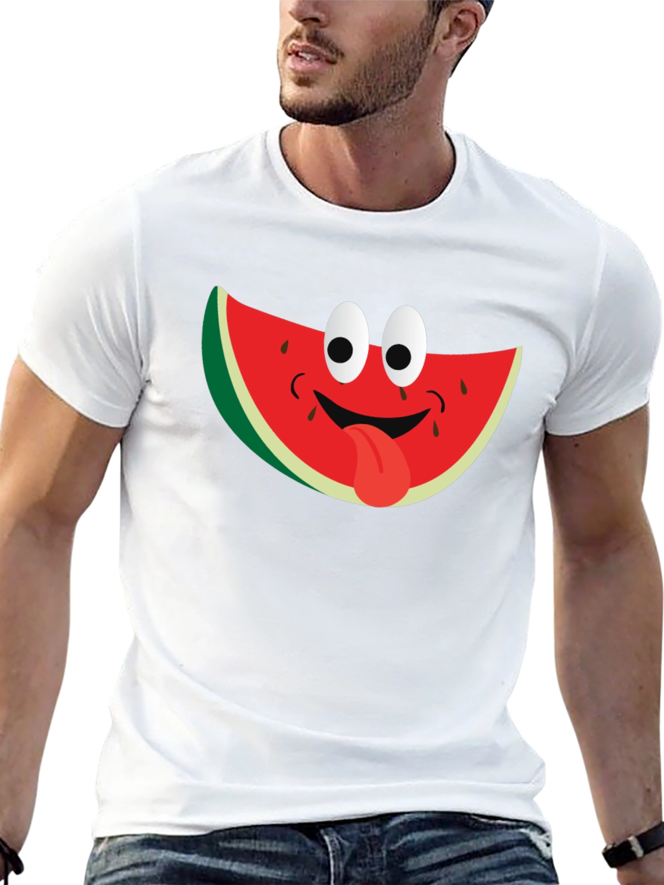 Funny Watermelon Graphic Tee