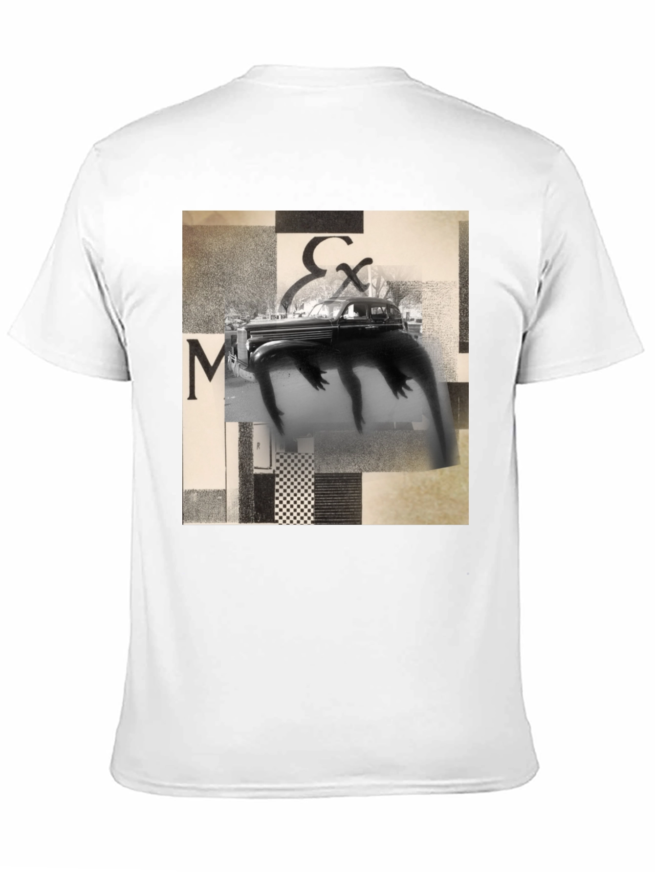 Abstract Art Black T-Shirt