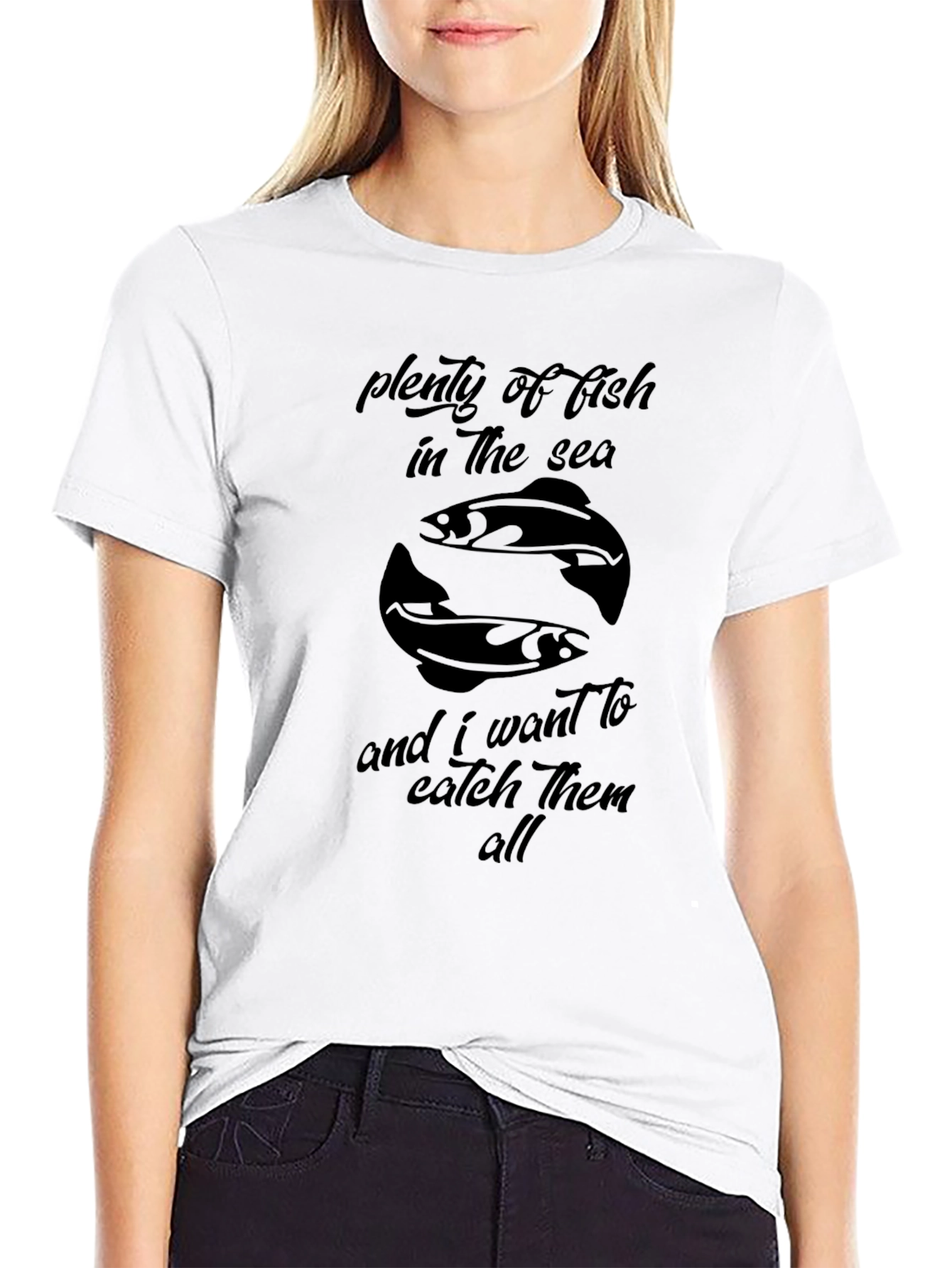 Plenty of Fish T-Shirt Catch Them All Graphic Tee