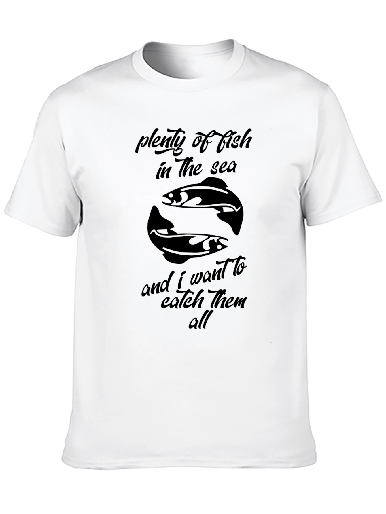 Plenty of Fish T-Shirt Catch Them All Graphic Tee