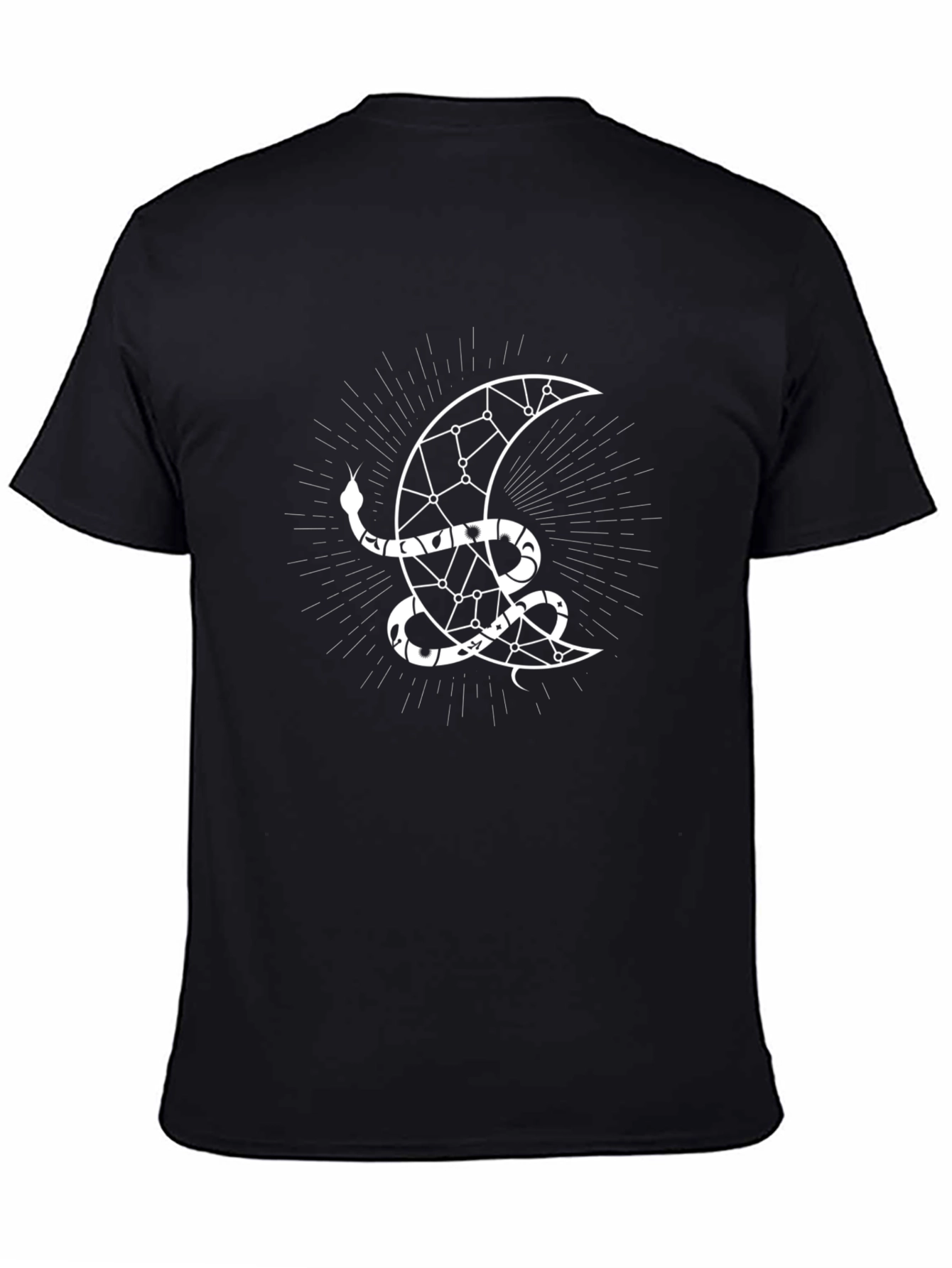 Constellation Snake Moon Graphic Tee