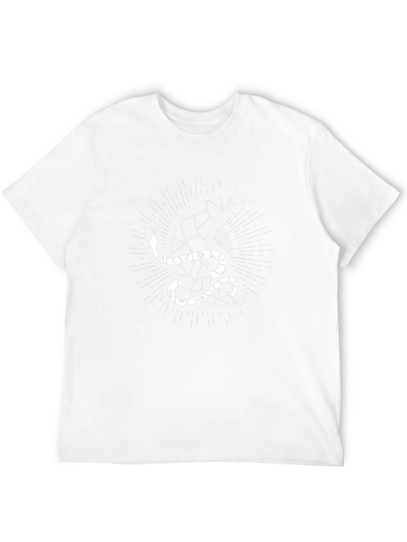 Constellation Snake Moon Graphic Tee