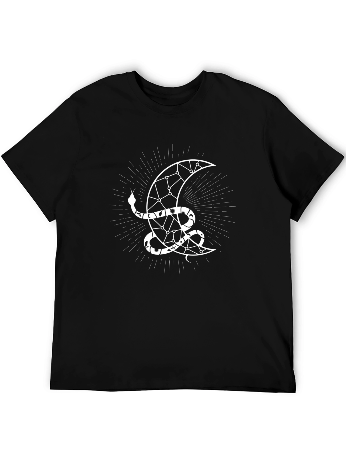 Constellation Snake Moon Graphic Tee