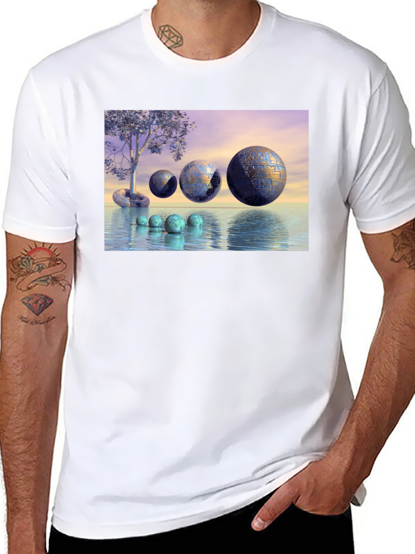 Surreal Landscape T-Shirt