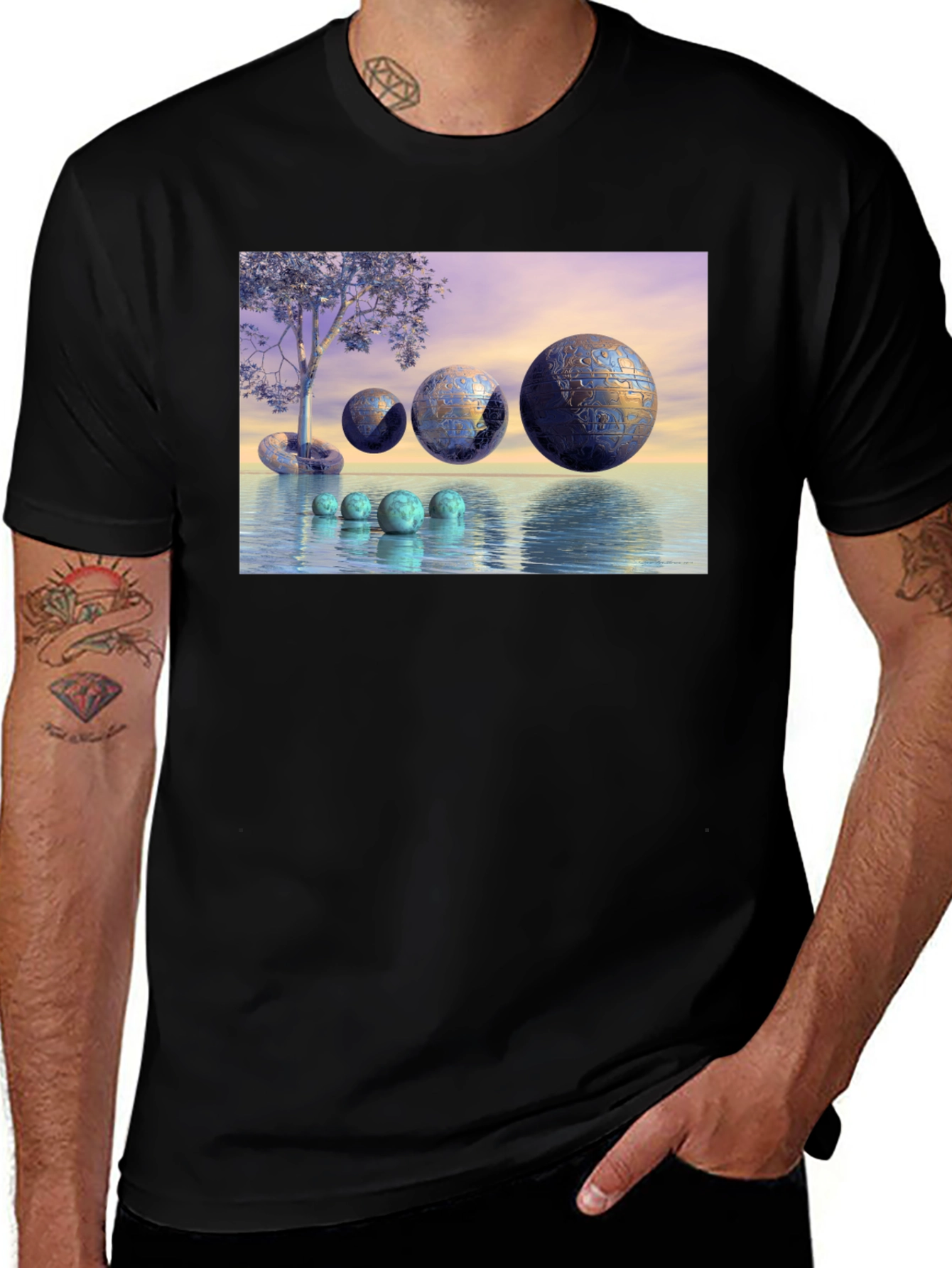 Surreal Landscape T-Shirt