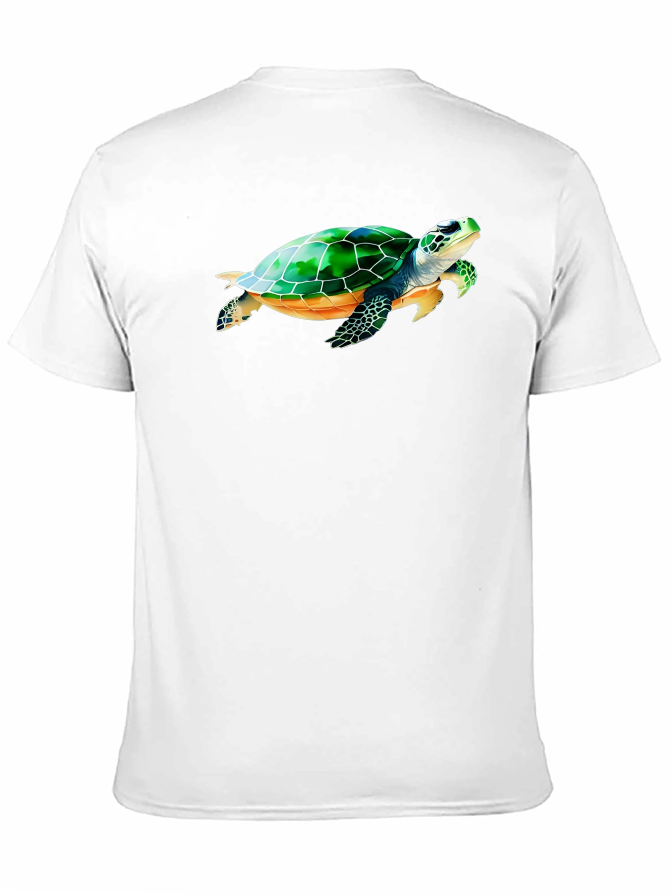 Sea Turtle Graphic Black T-Shirt