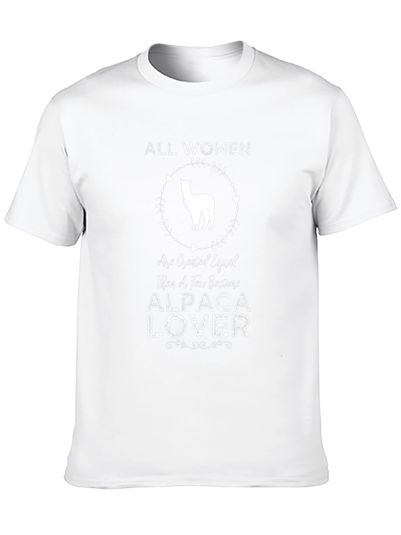 All Women Alpaca Lover T-Shirt