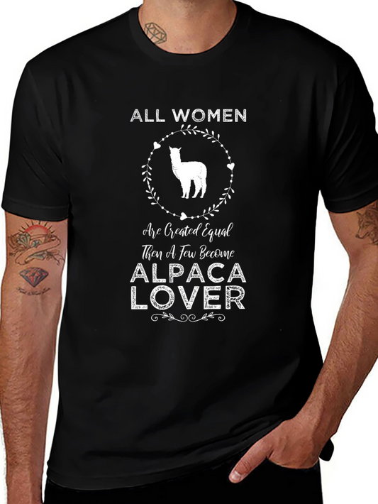 All Women Alpaca Lover T-Shirt
