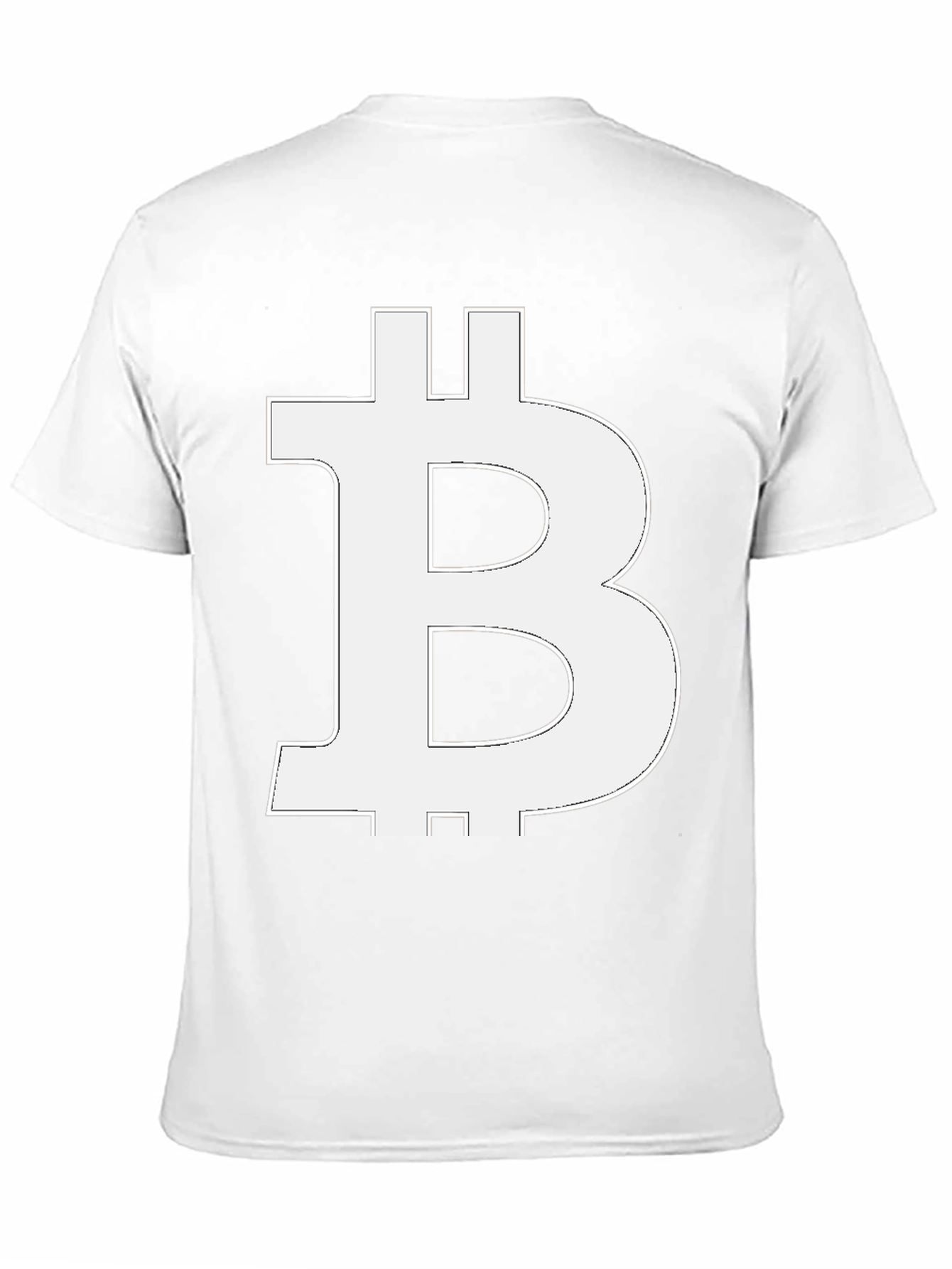 Bitcoin Logo Graphic Tee - Black Crypto T-Shirt