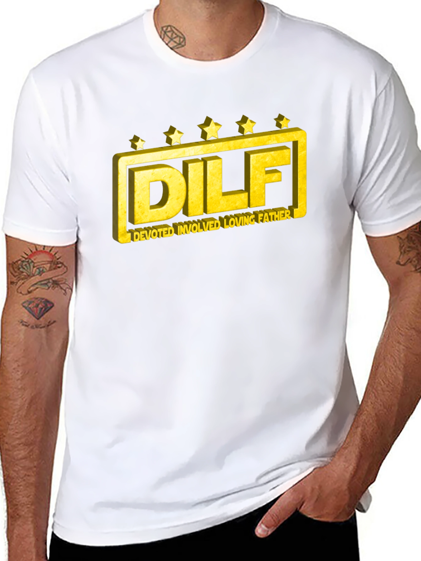 DILF T-Shirt: Devoted Involved Loving Father