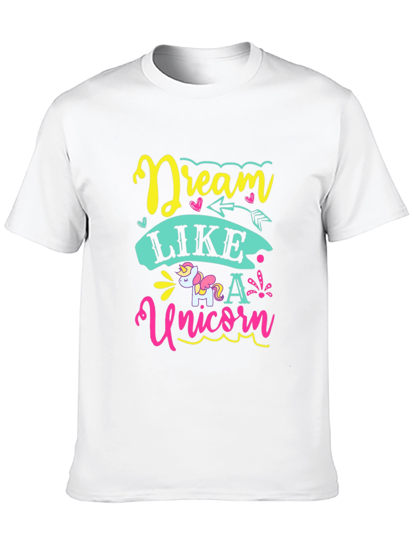 Dream Like a Unicorn Black T-Shirt