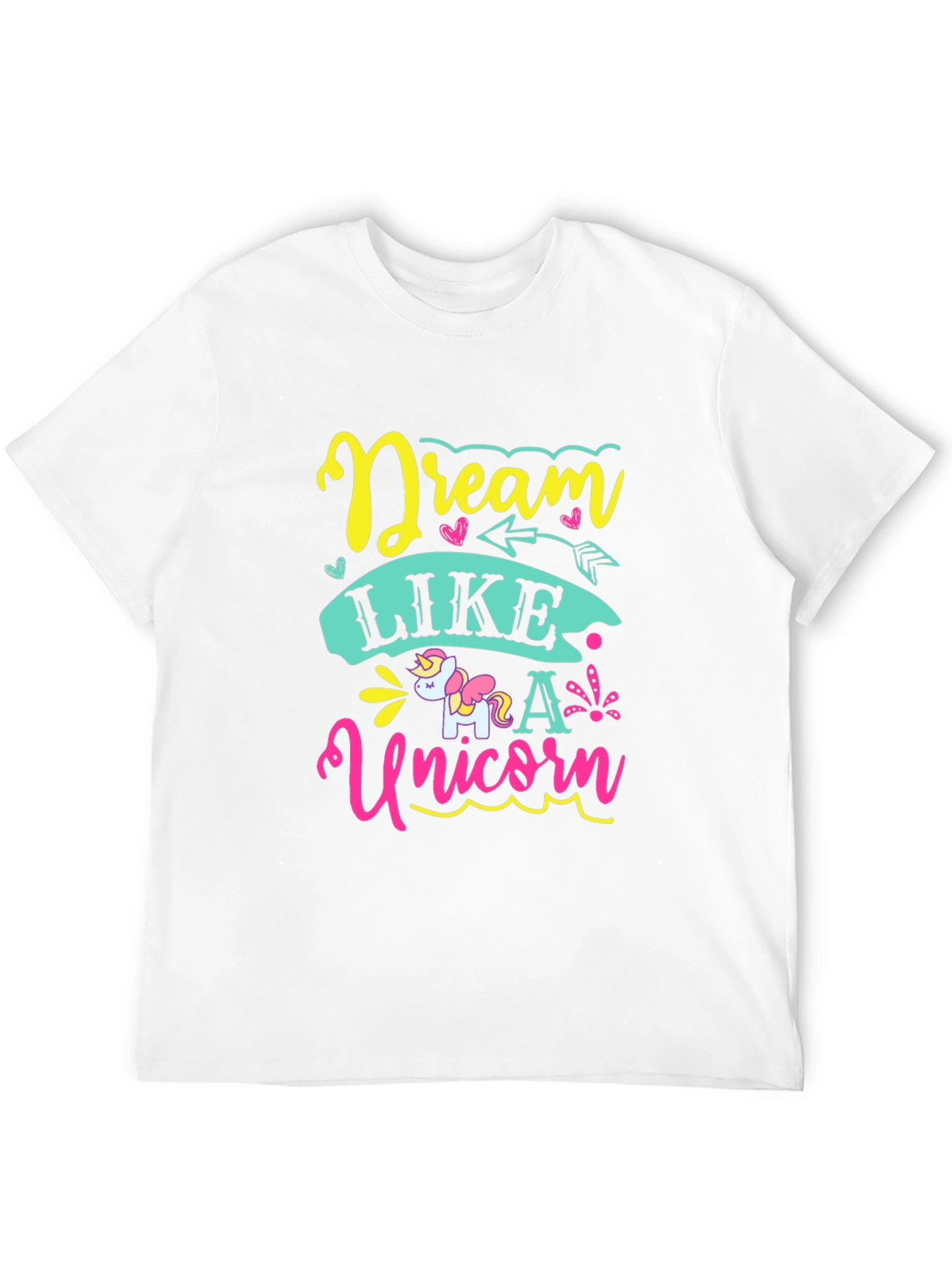 Dream Like a Unicorn Black T-Shirt