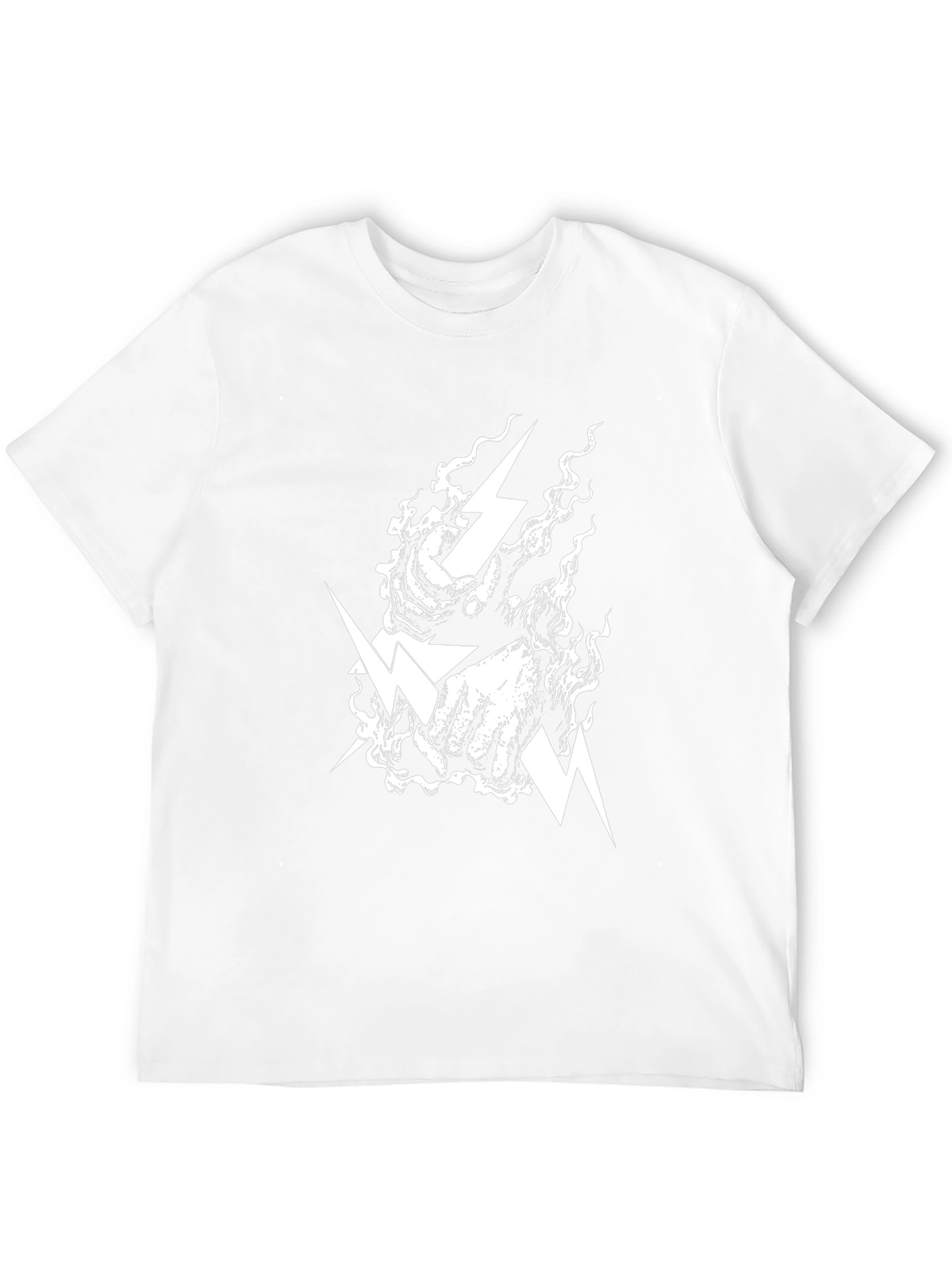 Electric Fist Graphic T-Shirt - Rock Concert Ready