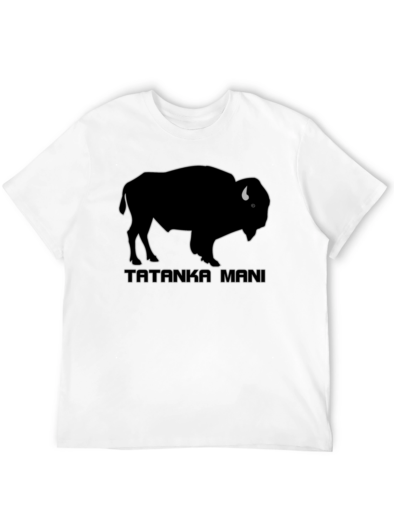 Tatanka Mani Bison Graphic Tee - Black