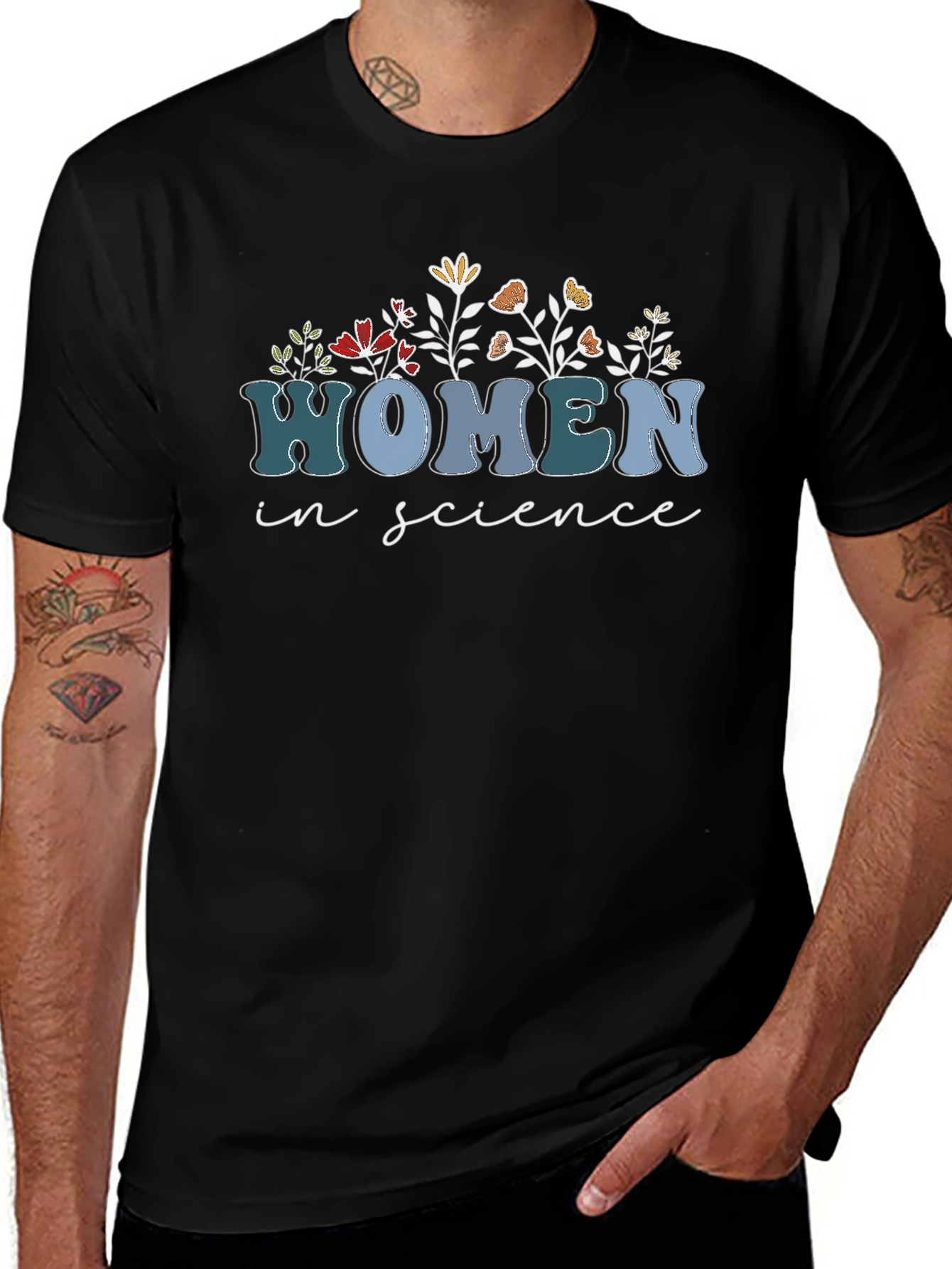 Women in Science Graphic T-Shirt