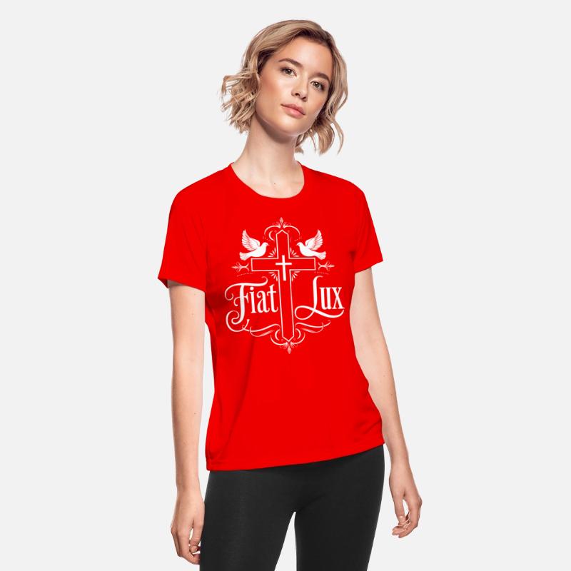 Fiat Lux | Latin Christian Light & Faith Symbol