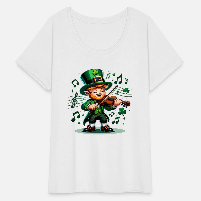Fiddler Leprechaun St. Patrick's Day