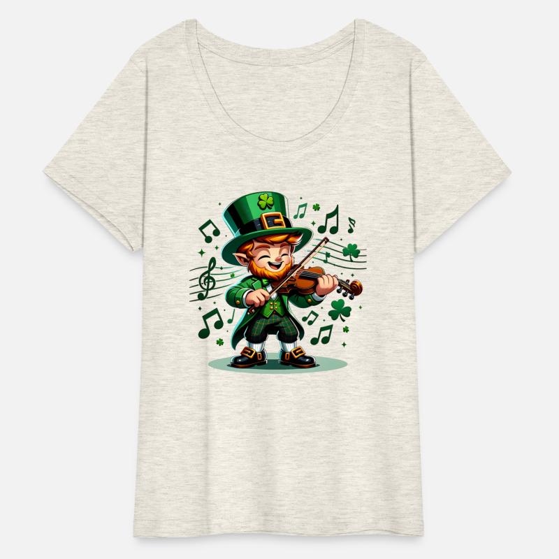 Fiddler Leprechaun St. Patrick's Day